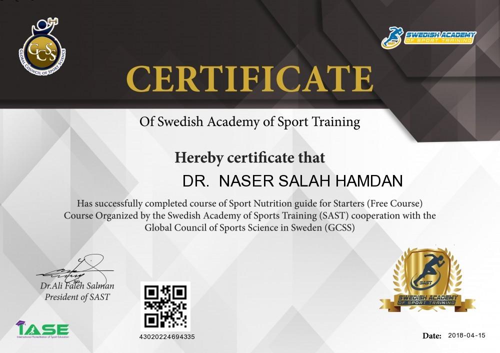 .         Dr.  Naser Salah Hamdan